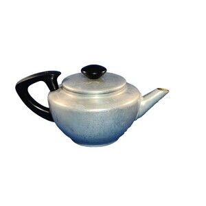 Mirro 1536M 6 Cup Aluminum Coffee Tea Pot Bakelite Handle Vintage MCM USA